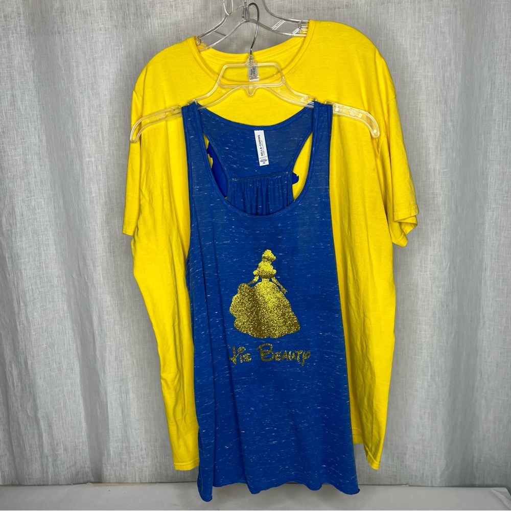 Beauty And The Beast Matching Couple Shirts - image 1